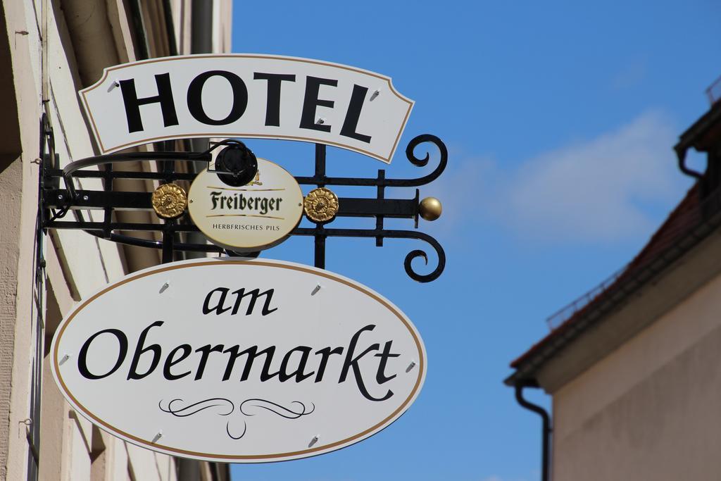 Hotel Am Obermarkt Freiberg Exteriör bild